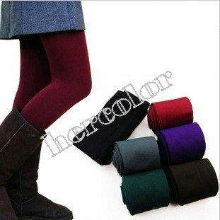 Full Length Winter Womens Leggings  6 Color Fashion Pants 