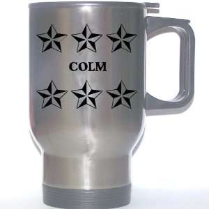  Personal Name Gift   COLM Stainless Steel Mug (black 