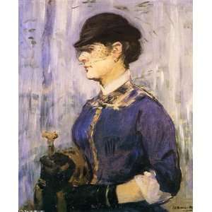 FRAMED oil paintings   Edouard Manet   24 x 30 inches   Young Woman in 