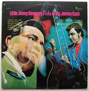   Jimmy Dempsey Picks on Big Johnny Cash LP   USED Record Country  