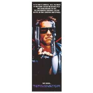  Terminator Movie Poster, 21 x 62 (1984)