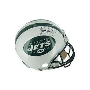  Brett Favre autographed Football Helmet (New York Jets 