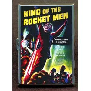 KING OF THE ROCKET MEN ID CREDIT CARD WALLET CIGARETTE CASE COMPACT 