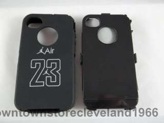 Box Defender case Jordan 23 Black for the iphone 4/ 4s  