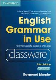 English Grammar in Use Intermediate Level Classware DVD ROM with 