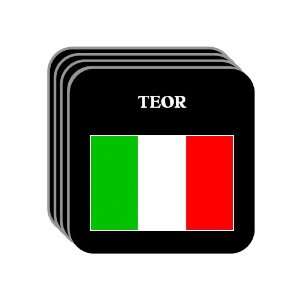  Italy   TEOR Set of 4 Mini Mousepad Coasters Everything 