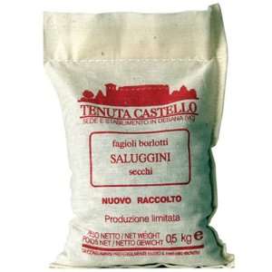 Tenuta Castello Borlotti Saluggini Beans 1.1 lb. Bag  