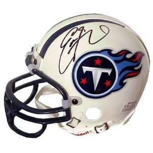  Eddie George Tennessee Titans Autographed Replica Mini 