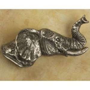  Anne At Home 147 130 Pewter w/ Terra Cotta Wash Elephant 