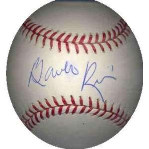  Bombo Rivera autographed Baseball