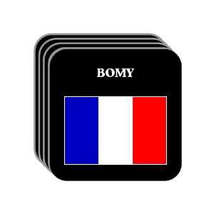  France   BOMY Set of 4 Mini Mousepad Coasters 