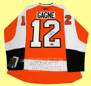 Autographed Simon Gagne Philadelphia Flyers Jersey  