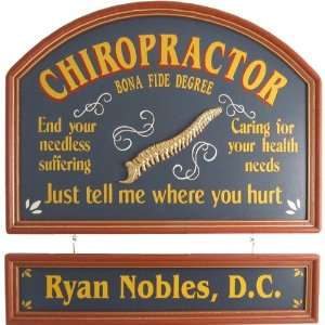  Bona Fide Chiropractors Personalized Pub Sign Patio 