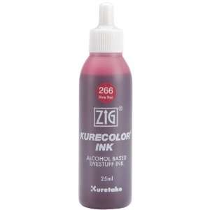  Zig 25ml Kurecolor Marker Refill Ink Bottle, Wine Red 