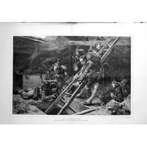  1880 War Soldiers Trench Weapons Gow Royal Academy Art 
