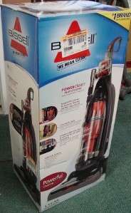 New Bissell PowerClean Multi cyclonic RED Upright Powerful Vacuum 