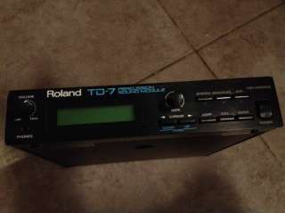 Roland TD 7 Drum Brain Module td 3 4 6 6v 7 8 9 10 12 20  