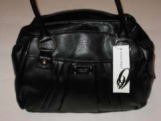 NIne West Black Purse Ridgefield NWT Retail $72 Womens Handbag Leather 