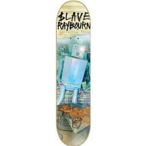  Slave Raybourn Robot Deck 8.12 Skateboard Decks Sports 