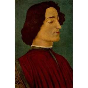   name Giuliano de Medici 1, By Botticelli Sandro 