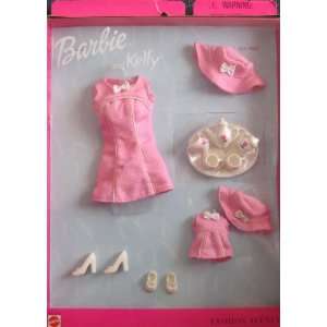   Barbie and Kelly Fashion Avenue Tea Time Fashions (1999) Toys & Games