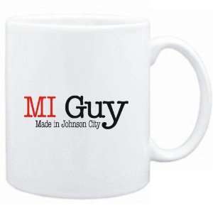  Mug White  Guy Made in Johnson City  Usa Cities Sports 