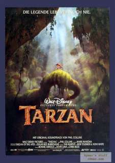 TARZAN Ger Adv Disney Orig Movie Poster  