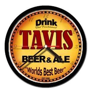  TAVIS beer and ale cerveza wall clock 