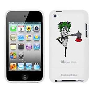  Zombie Chick on iPod Touch 4g Greatshield Case 