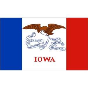  Freeshipping   100pcs 3x5ft Polyester USA   Iowa Flag 