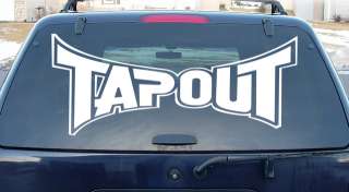 Tapout Tap Out MMA Fight Decal Sticker 10x24 NEW NICE  