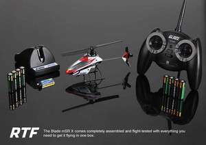 flite Blade mSR X RTF AS3X Flybarless Helicopter BLH3200 Ready to 