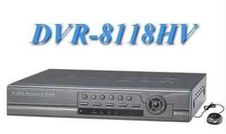 3G Mobile view + 8 channel H.264 stand alone DVR  