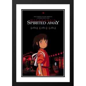  Spirited Away 20x26 Framed and Double Matted Movie Poster 