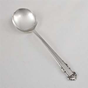  English Shell by Lunt, Sterling Cream Soup Spoon Kitchen 