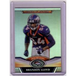   Topps Platinum #118 Brandon Lloyd   Denver Broncos 