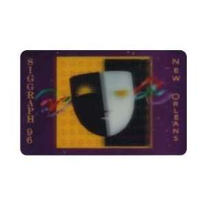 Collectible Phone Card Siggraph 1996 (New Orleans) Lenticular Theatre 
