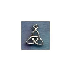  Celtic Jewelry Charmed Knotwork Triquetra Sterling Silver 