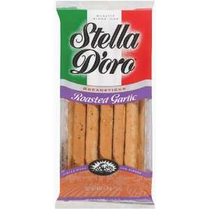 Stella Doro Breadsticks   Roasted Garlic, 6 oz  Grocery 