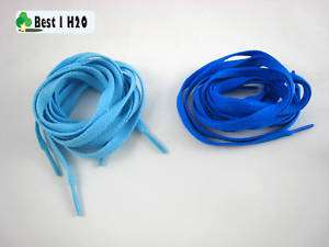 Sky blue and Blue Shoe Laces For any Brand Shoes  