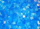 100 1 2 electric blue tumbled stained glass mosaic til
