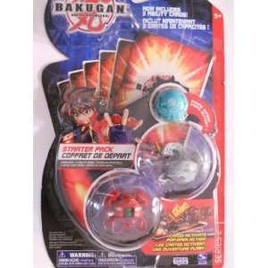  Bakugan Battle Brawlers Starter Pack Pyrus (Red) Manion 