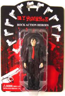 My Chemical Romance ACTION FIGURE SET OF 5 w GERARD WAY  