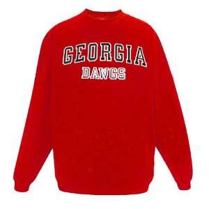  Russell Georgia Bulldogs Red Dawgs Hoody Sweatshirt 