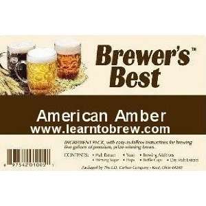   Amber Ale Homebrew Beer Brewing Ingredient Kit 