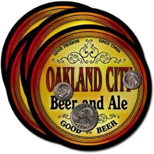  Oakland City , IN Beer & Ale Coasters   4pk Everything 