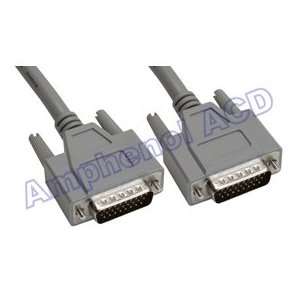 26 Pin (HD26) Deluxe HD D Sub Cable   Double Shielded   Male / Male (5 