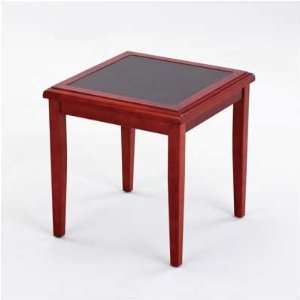  Brewster Series End Table Finish Walnut, Table Top Inlay 