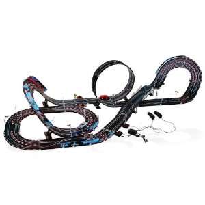   Track set with 4 Cars   Dual lane with lap counter & 2 loops Toys