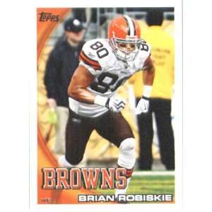  2010 Topps #196 Brian Robiskie   Cleveland Browns 